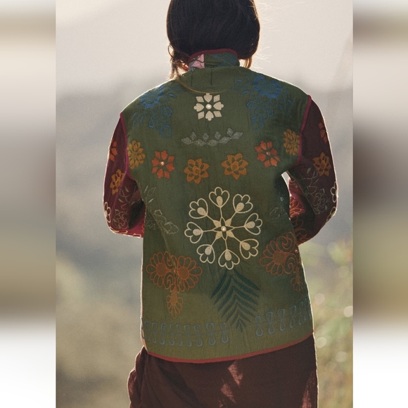 NWT Zara Embroidered Jacket - Picture 3 of 13